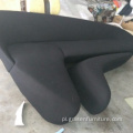 Nowoczesna projektant Half Moon Sofa autorstwa Zaha Hadid